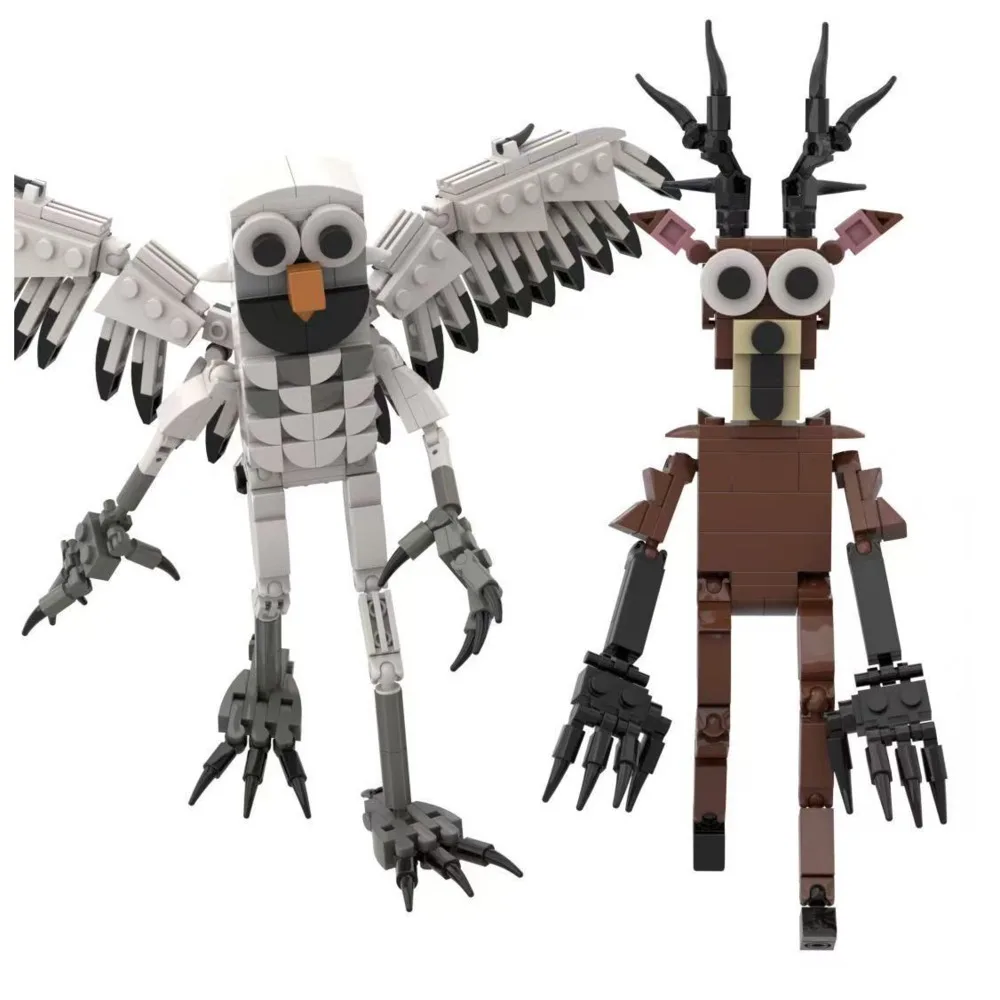 الغزلان 99 ليال البومة أرقام لعبة 99 ليال في الغابة البومة الشكل 99 ليال في الغابة اللبنات لعبة هدية الكريسماس