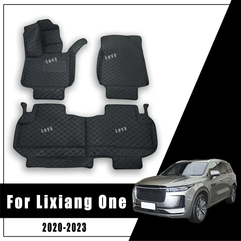 

Ковры для Li Lixiang One 2023 2022 2021 2020, автомобильные коврики, коврики, аксессуары для салона автомобиля, детали, чехлы, водонепроницаемые продукты