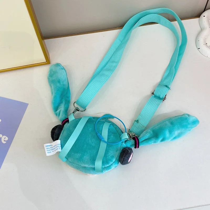 Cartoon Anime Hatsune Miku Shoulder Bag Kawaii Coin Purse Headphone Bag Plush Itabag Crossbody Bag Keychain Pendant Gift