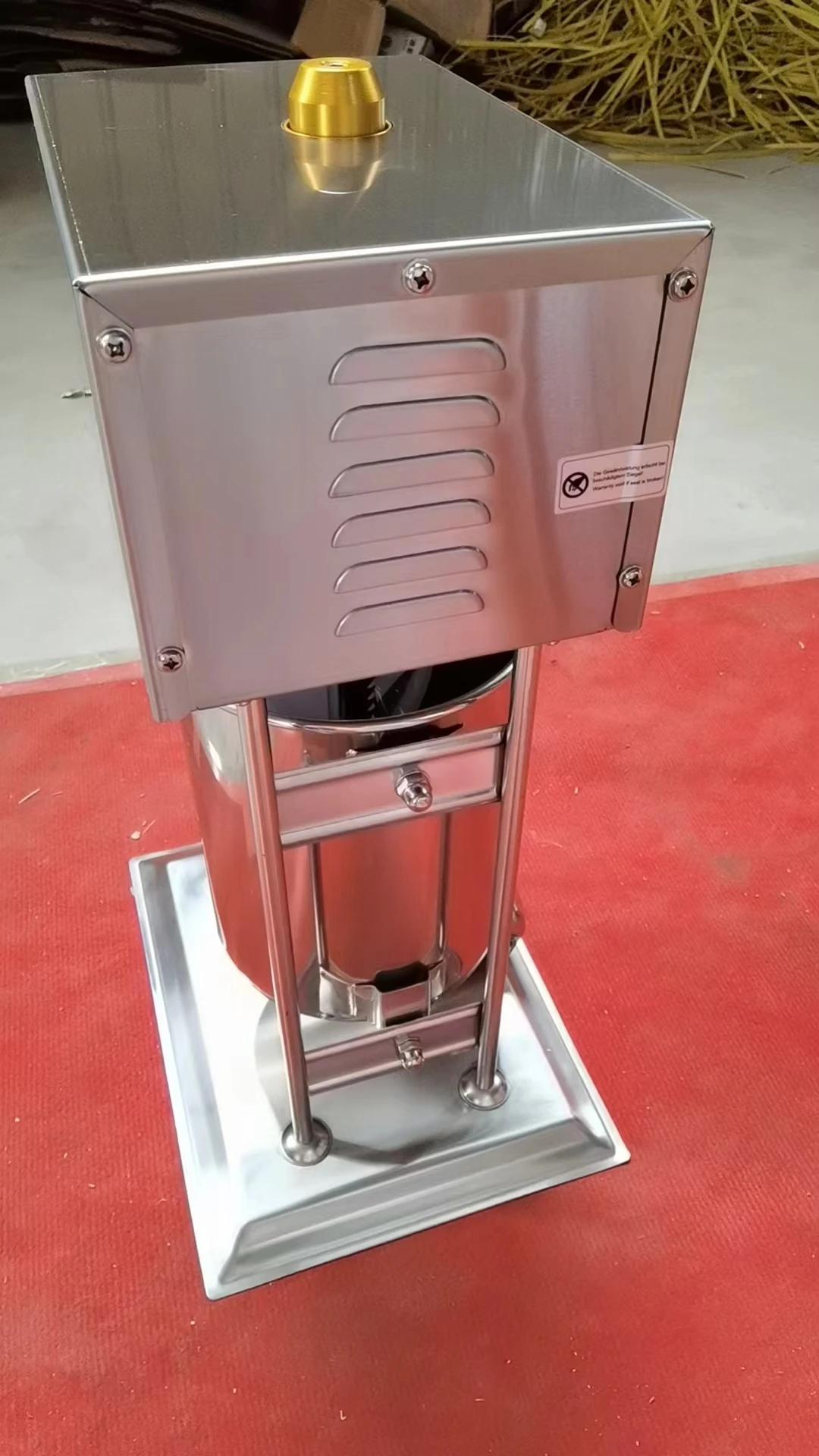 TE-30L جودة عالية الفولاذ المقاوم للصدأ التلقائي آلة ستوفير السجق الكهربائية محرك موثوق به المطاعم الفنادق محلات الغذاء اللحوم #3