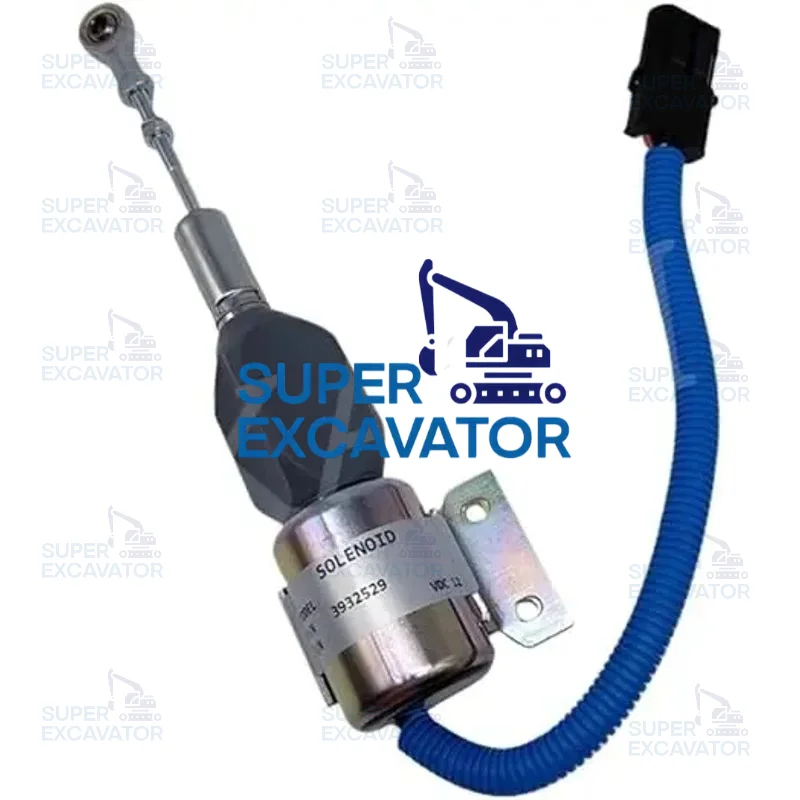 

6BT Engine Fuel Shutoff Solenoid 12V 3932529 3939700 Stop Solenoid SA-4891-12 Shutdown Solenoid Switch (SA-4891-12)