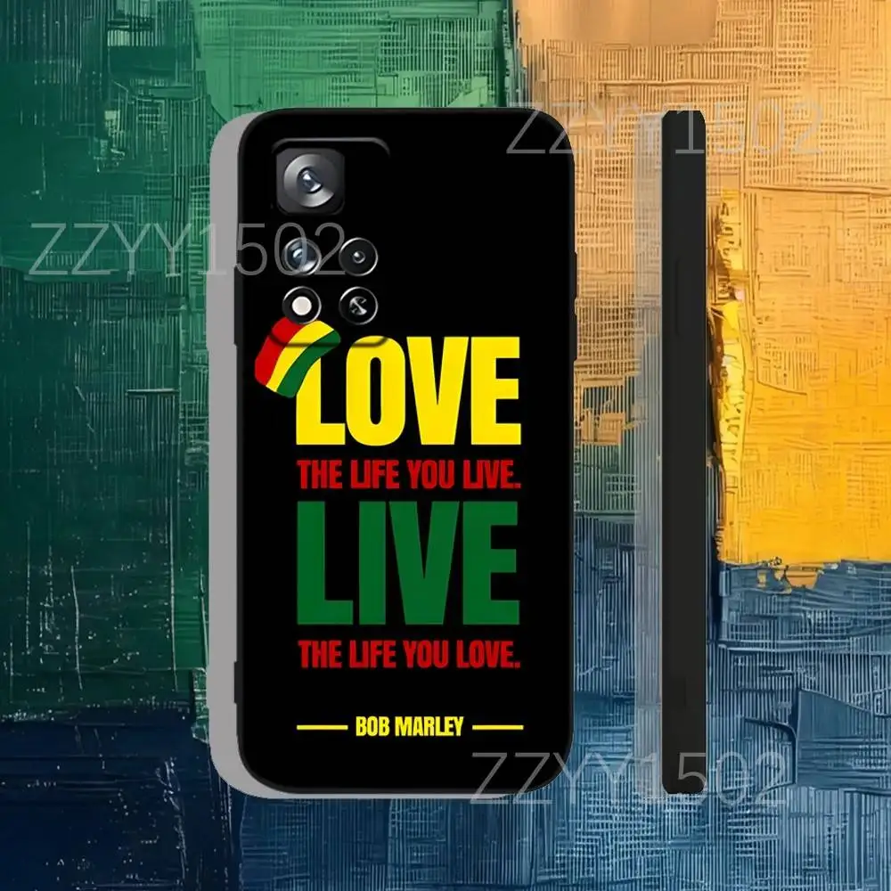 حافظة هاتف Bob Marley Rasta Lion لهاتف سامسونج S25، S24، Ultra، S20، S30، Plus، S22، S23، Ultra، Plus، 5G سيليكون أسود ناعم #3