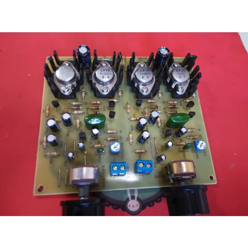Discrete component dual channel amplifier 20W OTL amplifier electronic kit
