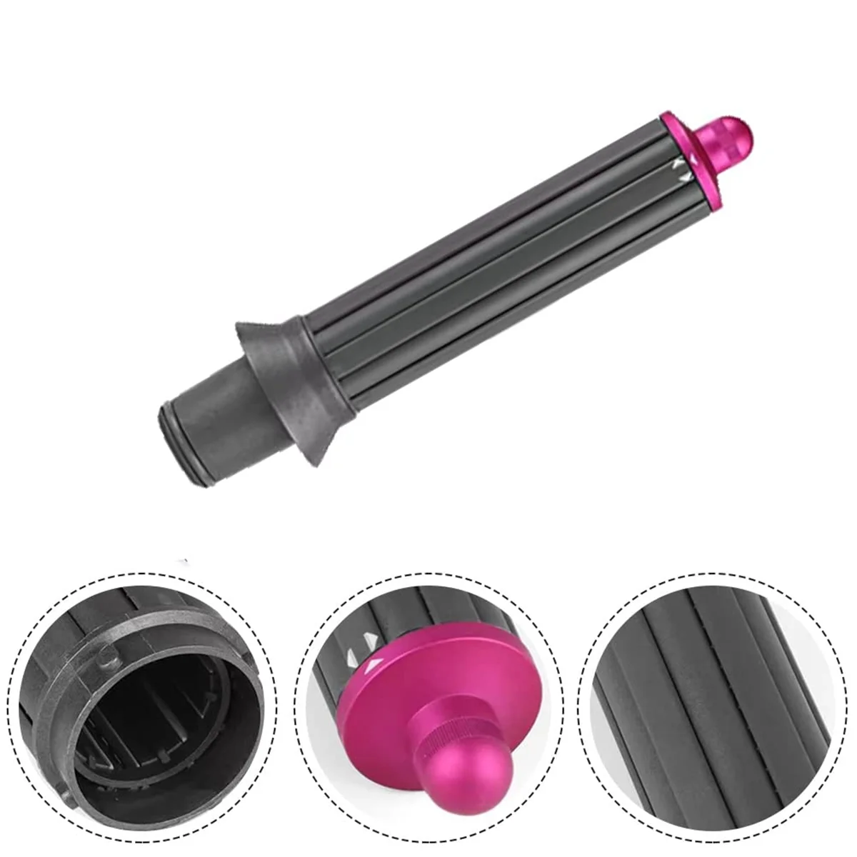 Accessorio per styler arricciacapelli da 40 mm per Dyson Airwrap Asciugacapelli supersonico Barili per arricciatura automatici Strumento per styler per capelli A