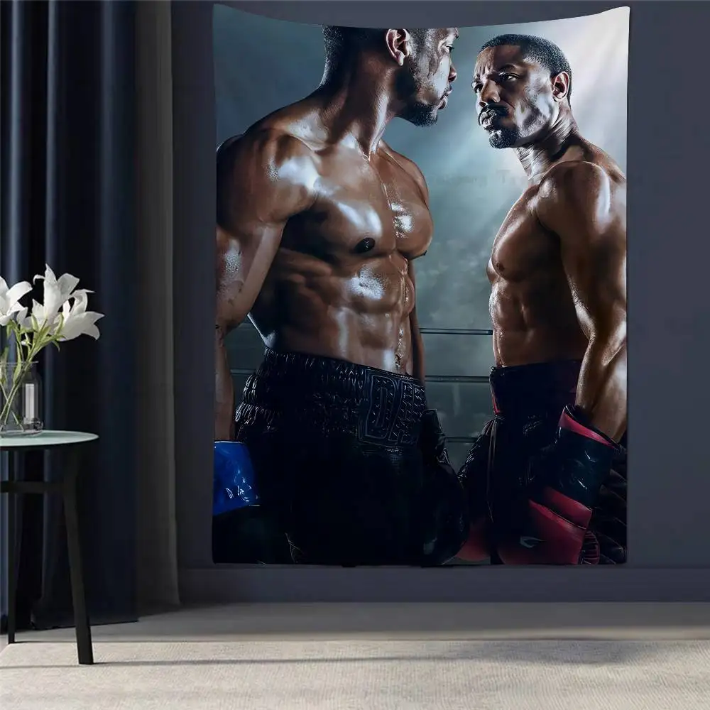 

Film Creed III Chart Tapestry Home Decoration Hippie Bohemian Decoration Divination Wall Hanging Home Decor