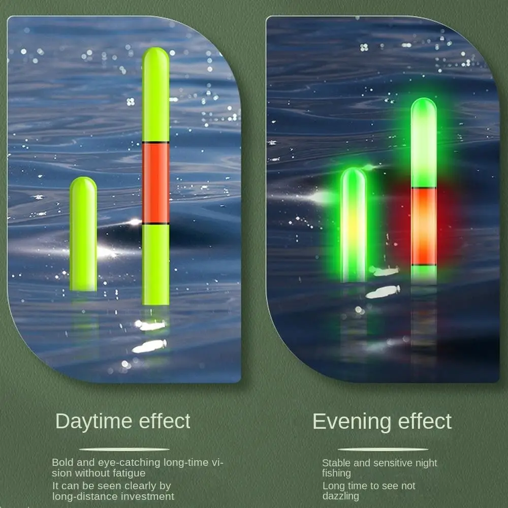 1pc Sensor Color Change LED Fishing Smart Float Top Super Bright Luminous Electronic Floats Buoy Induction Ultra Sensitive view 5