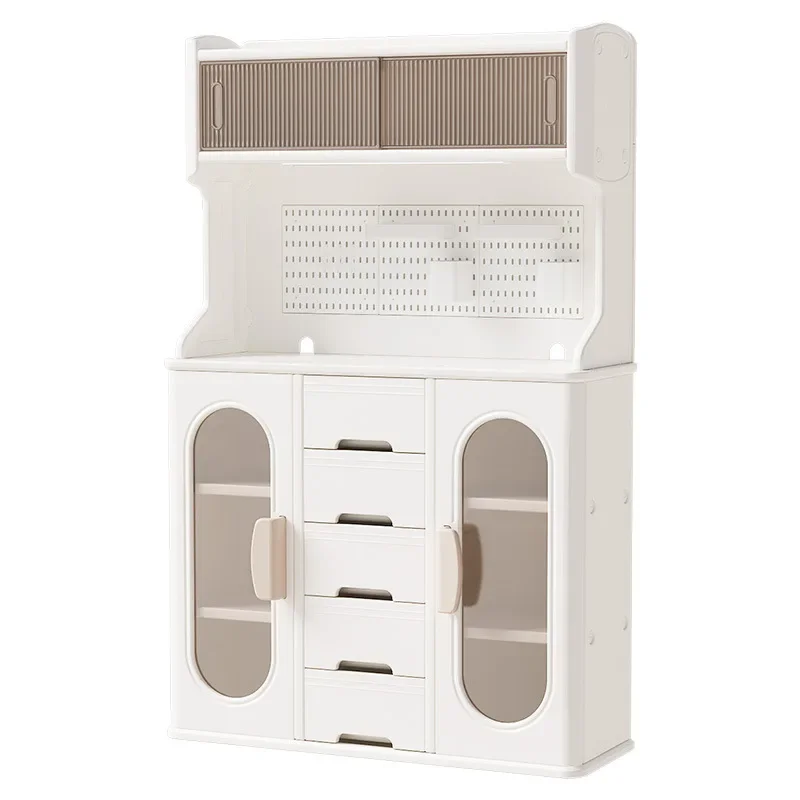 Visual feeding table Children's storage Wardrobe supplies Multi-layer shelves Baby floor storage racks