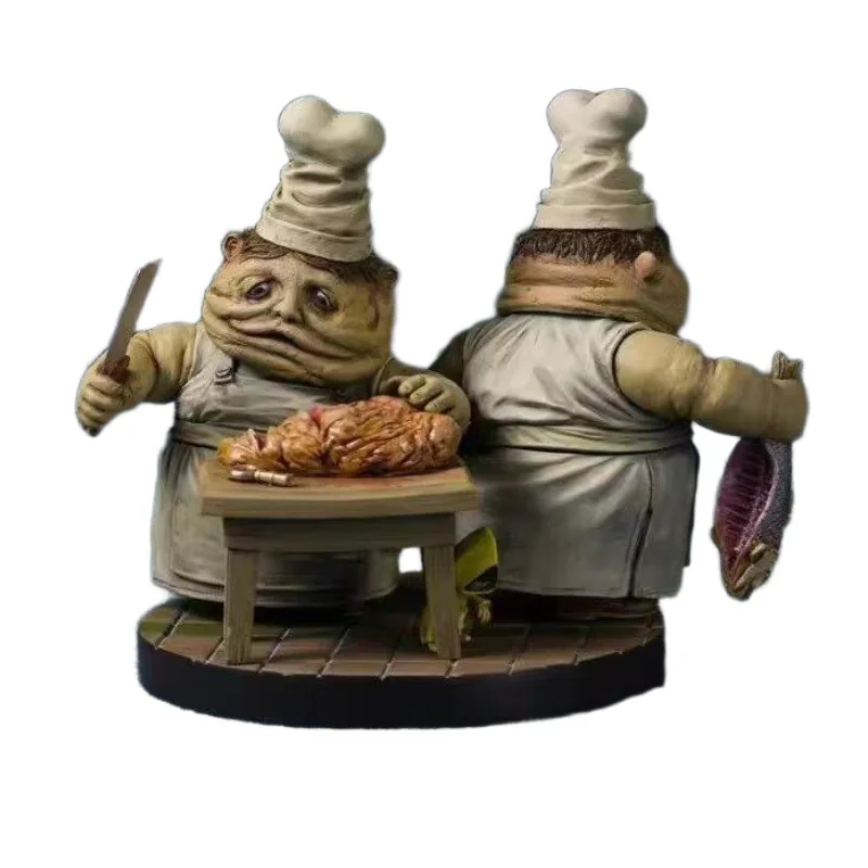 جديد ليتل كوابيس II الشكل جزار أرقام 8 سنتيمتر بولي كلوريد الفينيل تمثال نموذج جمع دمية سطح المكتب الحلي تمثال الاطفال اللعب الهدايا