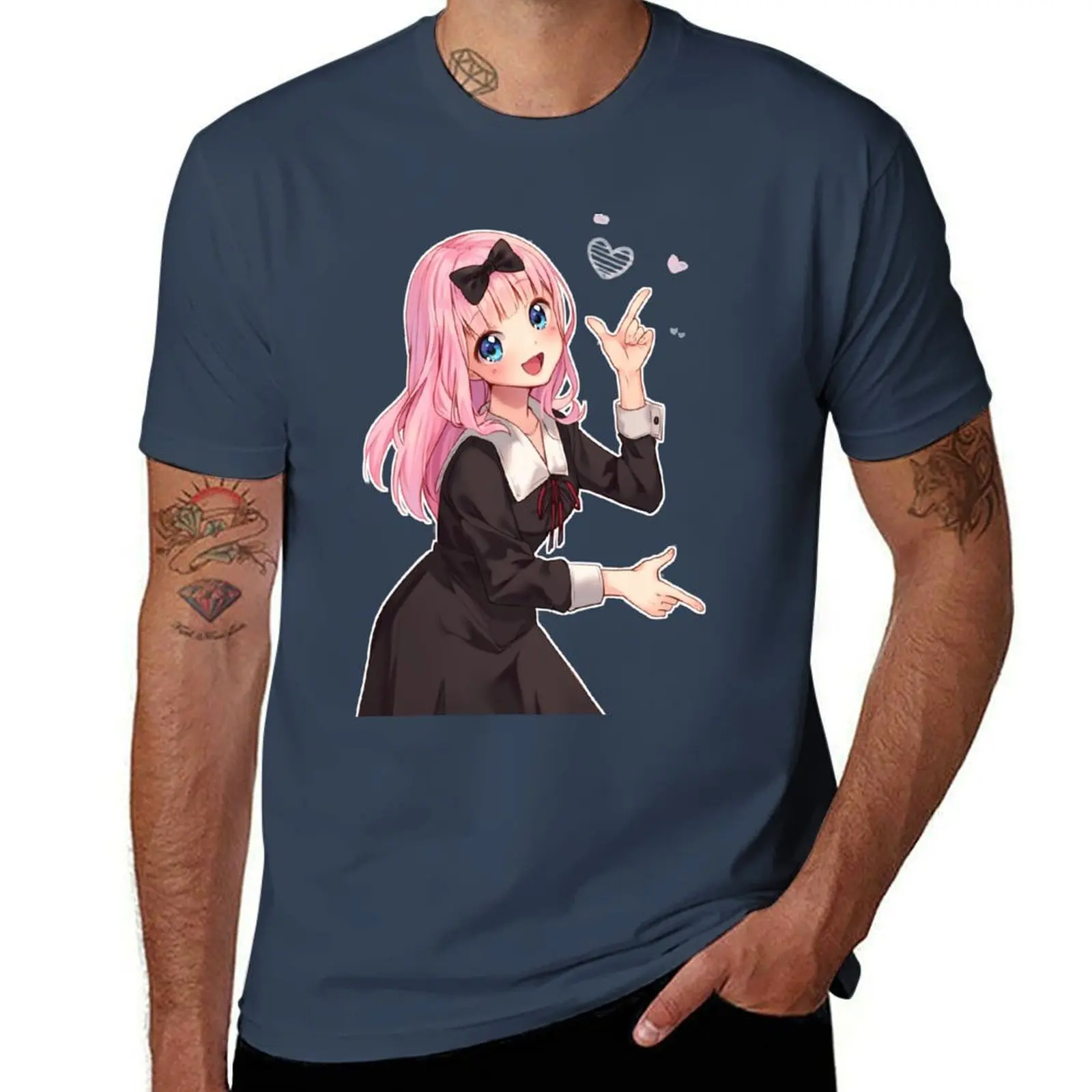 

Shuki Shuki Doki Doki T-Shirt cotton t shirt pack t shirts for man graphic funny T-Shirt