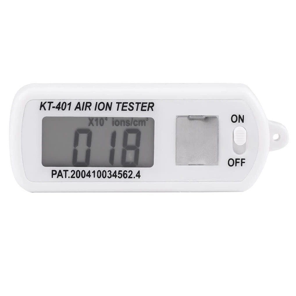 

Measurement Range 10000 ions/cc~19,990,000 ions/cc Air Ion Meter Counter for Negative Air Ion Generator with a Wrist Strap