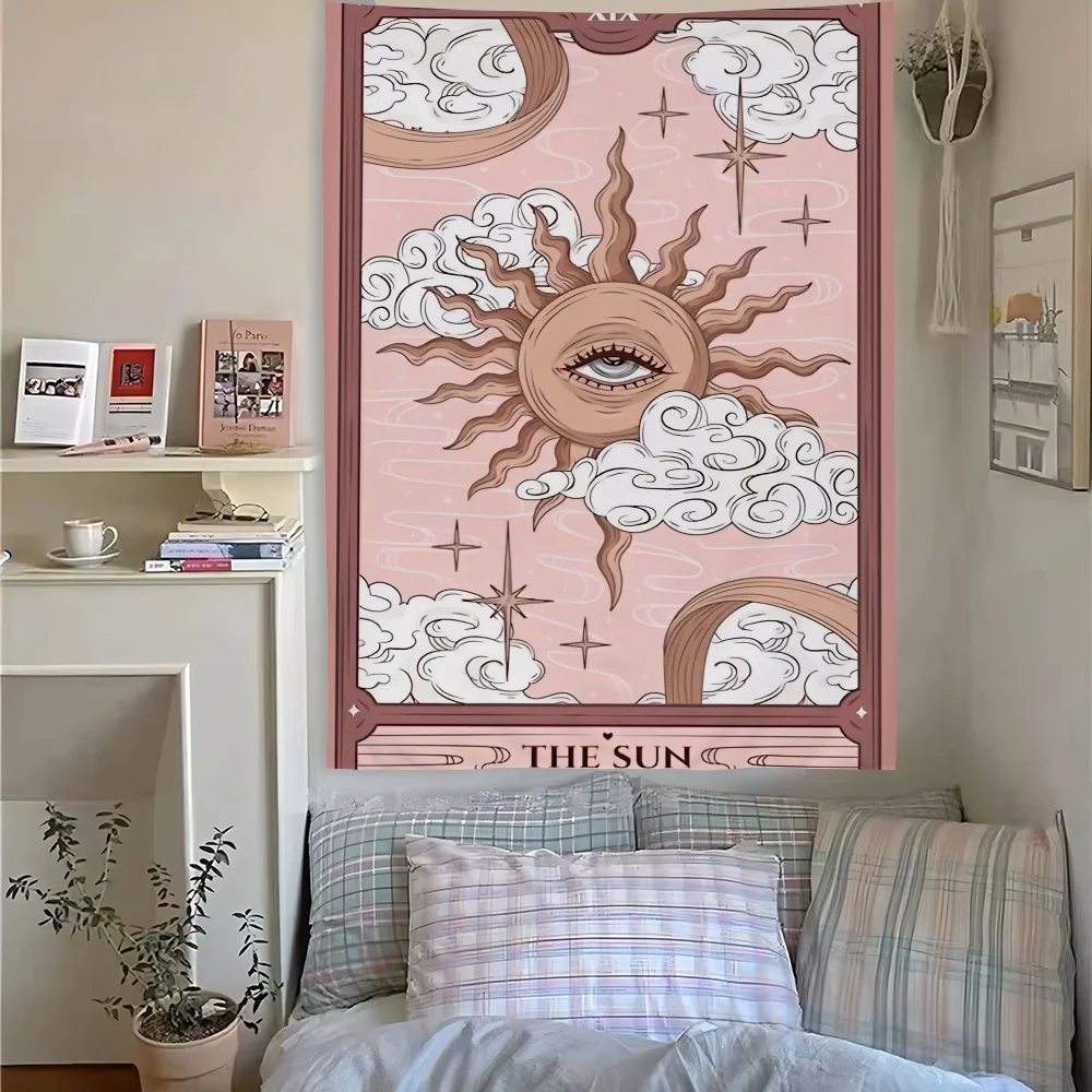 

Girls Are Cute T-TarotS Brand New Product Tapestry Perfect For Home&Living Bedroom Decor Wall Art Backdrop Banner
