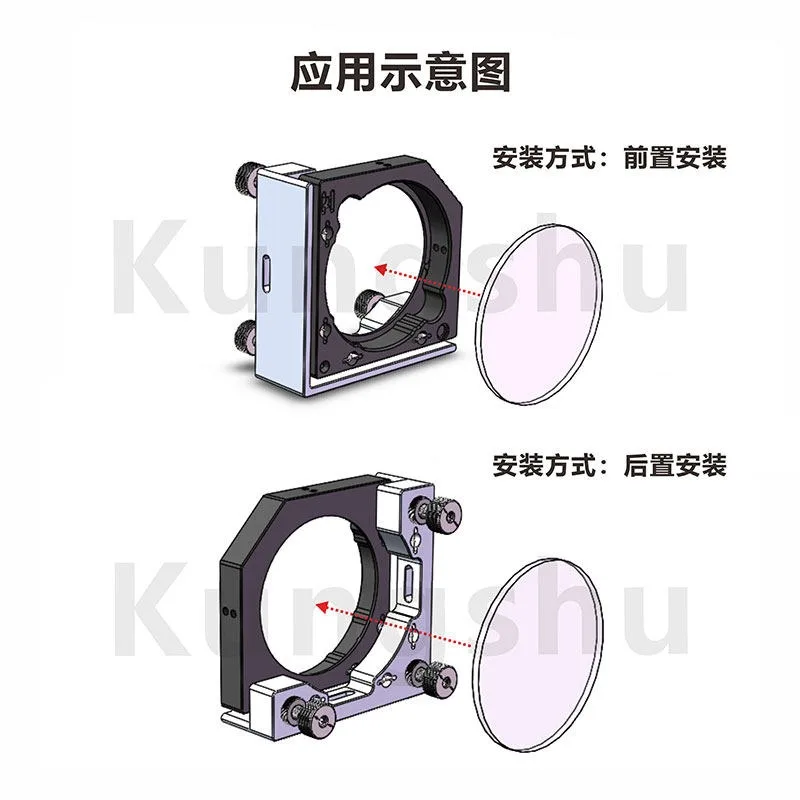OMOS-S series/semi-enclosed optical adjustment frame/2-8 inches