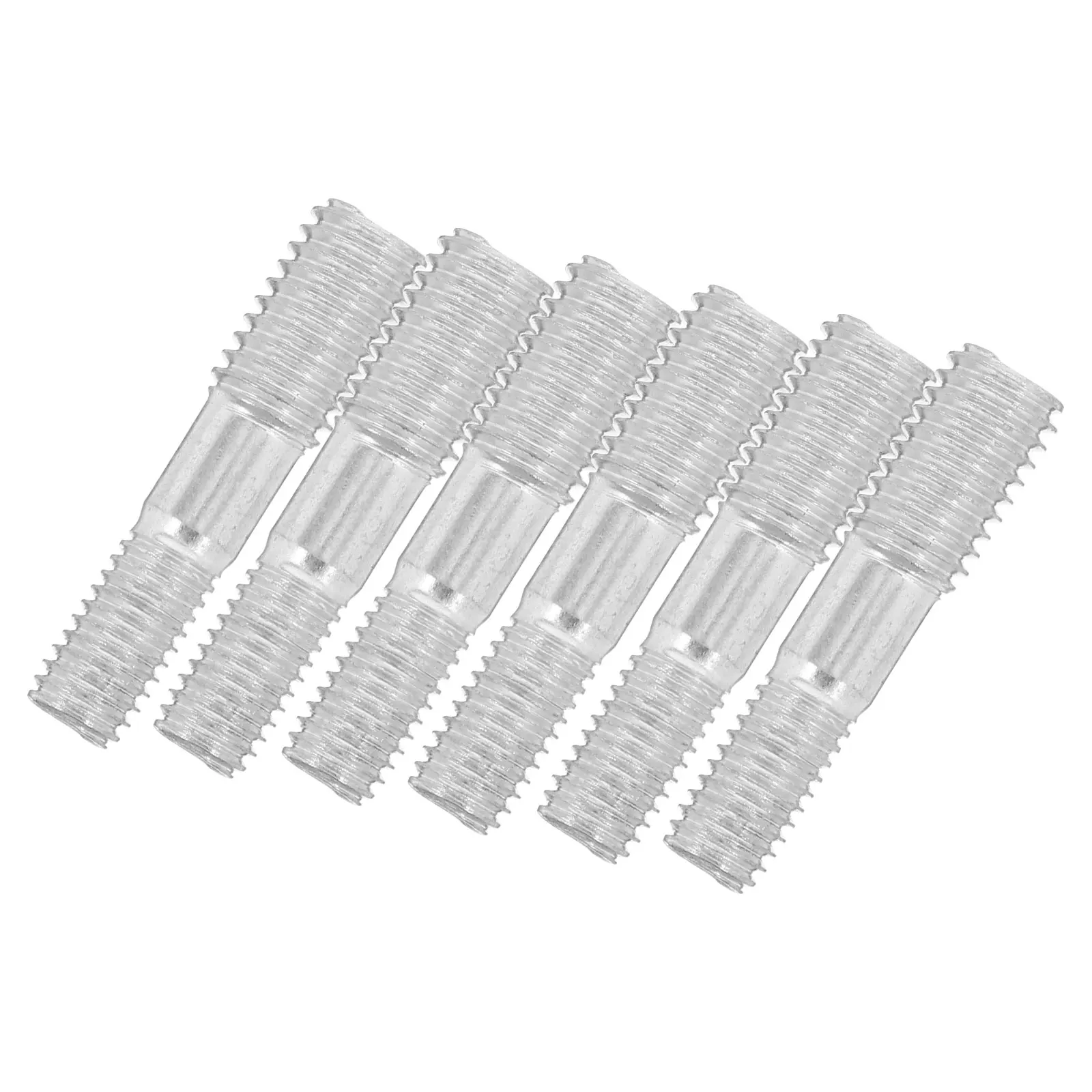 

6pcs Double-ended Guide Screws for Chainsaws Metal Replacement Iron 52 58 59mm Versatile -resistant