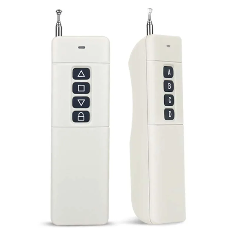 Universal 433 MHz RF Remote Control duplicator 4000M Long Distance Transmitter Clone Code for Garage Door industrial equipment