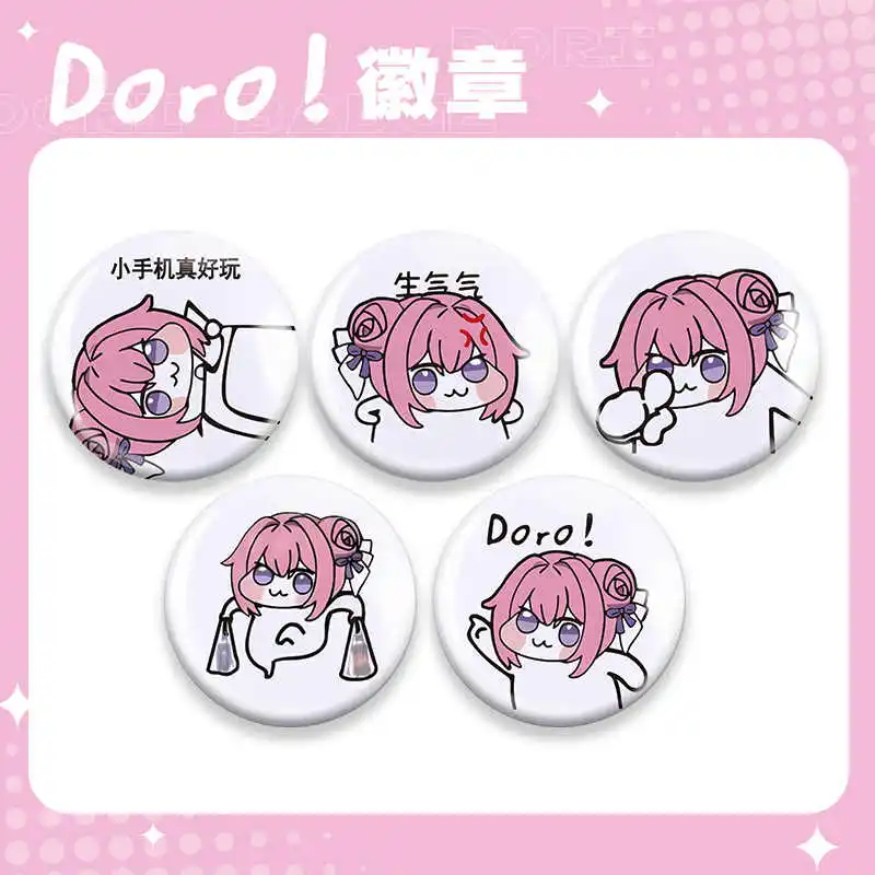 Game NIKKE:De Godin Van Overwinning Doro Pins Sexy Dorothy Badge Cosplay Cartoon Itabag Bedge Broche Knop BADGE Kerstcadeau