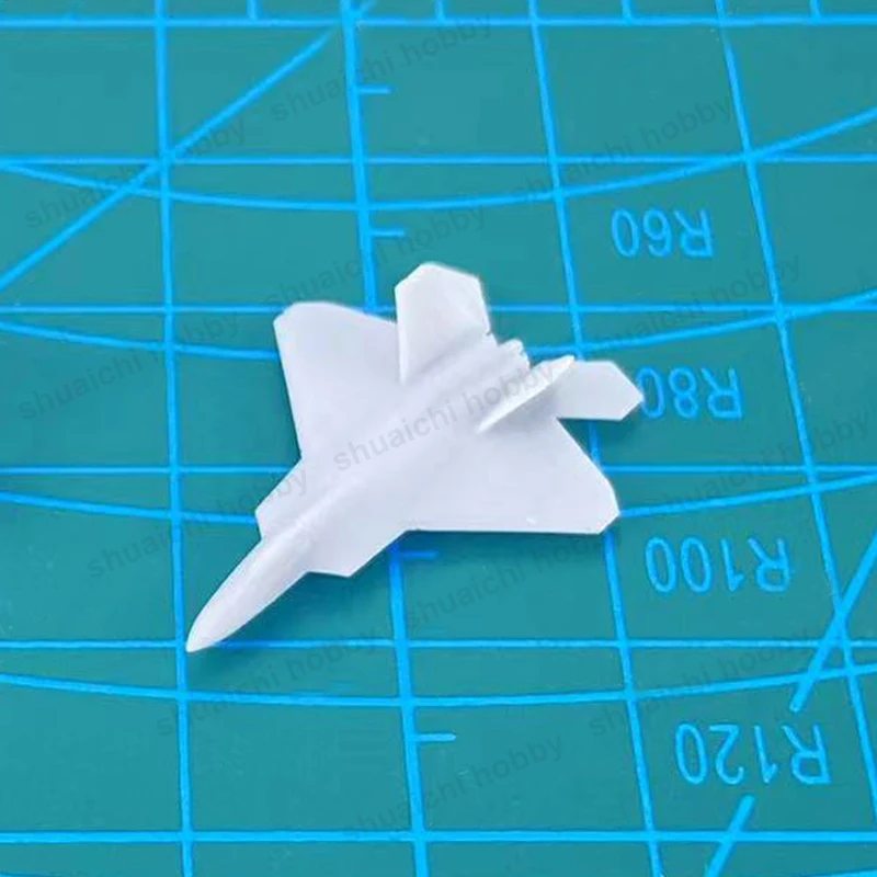 5 قطعة لا معدات الهبوط F-22 رابتور نموذج طائرة قتالية 1/1500 700 350 مقياس الشبح مقاتلة غير مصبوغ الراتنج ديوراما الحلي