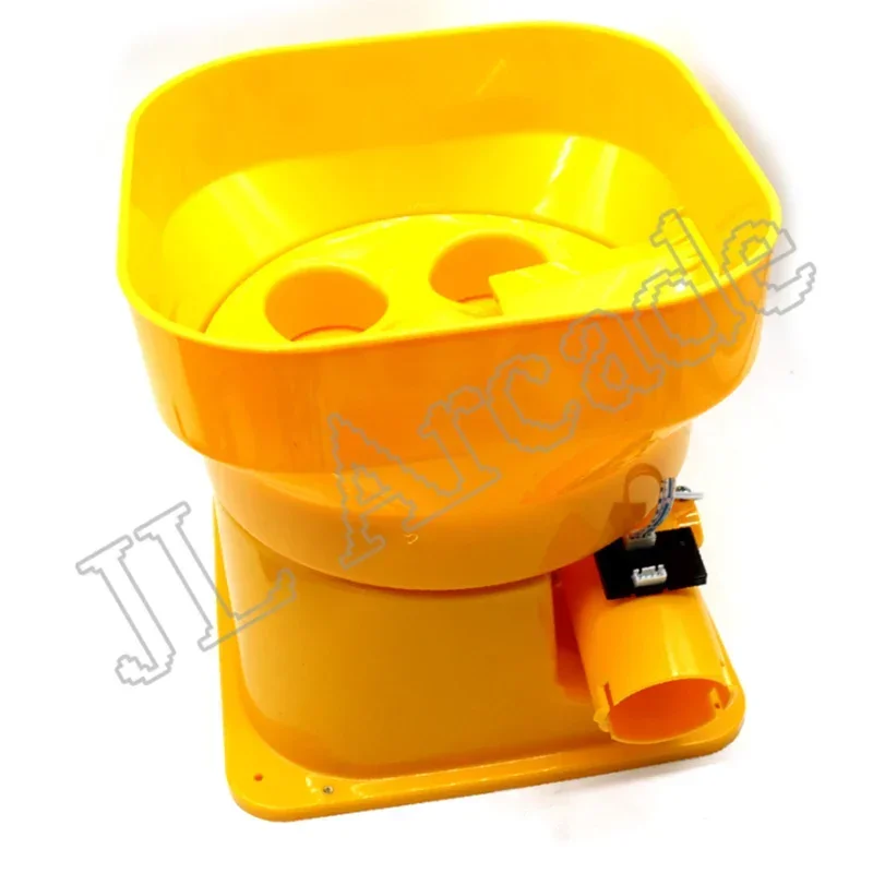 Capsule ball machine 45mm 32mm capsule ball Plastic bucket Toy 5 hole coin hopper DC12V or 24V Motor For Children's game machine