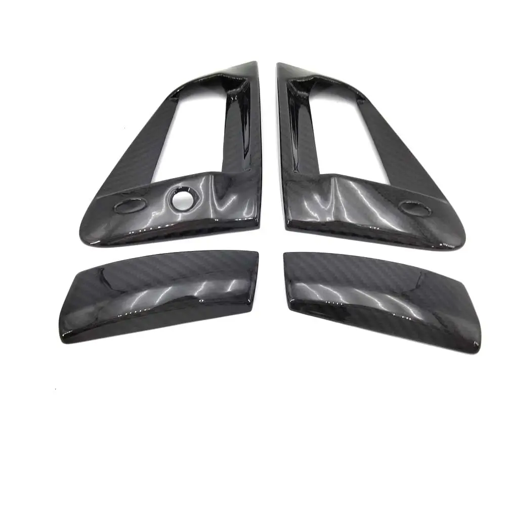 

Real Carbon Fiber Exterior Door Handle Cover For Nissan 370Z Z34 09-21 LHD Only