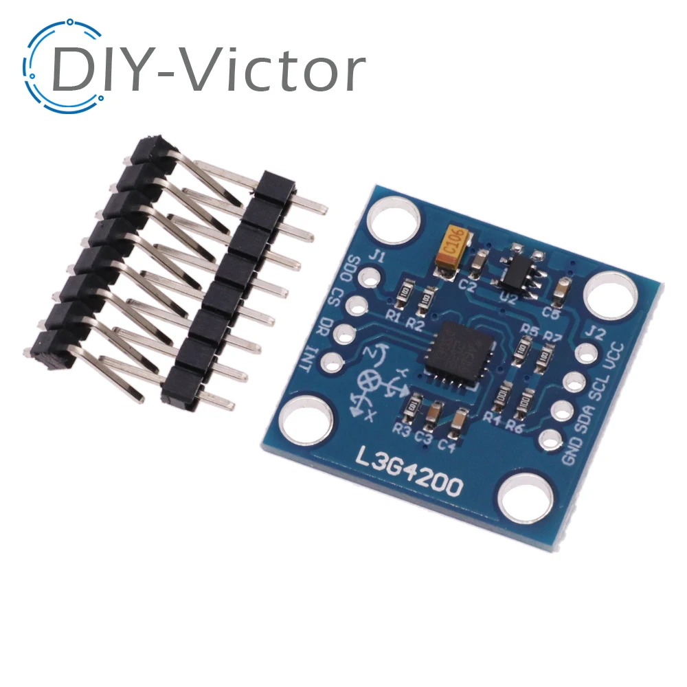 GY-50 L3G4200D Triple Axis Gyro Angular Velocity Sensor Module IIC / SPI Communication Protocol For Arduino MWC  high quality