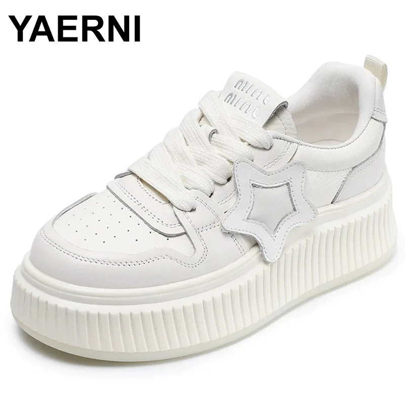 

Женские повседневные дышащие кожаные кроссовки Thi Comfortable Sports oes Модный низкий верх на плоском каблуке с волнистым узором