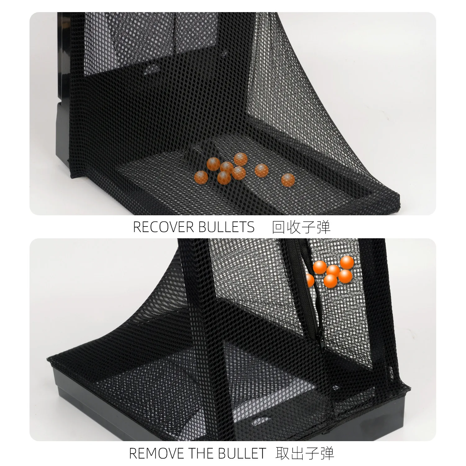 Blanco plegable de paintball – Objetivo de tiro resistente - imagen 3