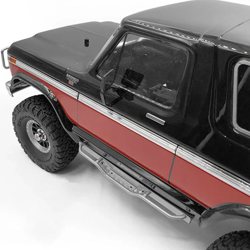 Boczne tłumiki dla TRX4 Bronco ranger xlt. Ulepszenia podwozia Traxxas trx4. TRX-4 bronco 1979 część opcji. Gąsienica RC ciężarówka 1/10