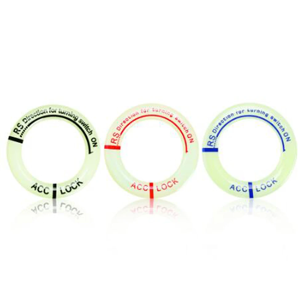 سيارة مضيئة مفتاح إشعال غطاء ملصق لسيتروين بيكاسو C1 C2 C3 C4 C4L C5 DS3 DS4 DS5 DS6 الاليزيه C-كواتر #2