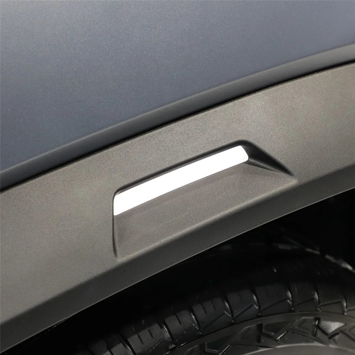 Fit for Jetour Traveler T2 Car Wheel Brow Lamp Modification Left and Right Front Wheel Brow Lamp