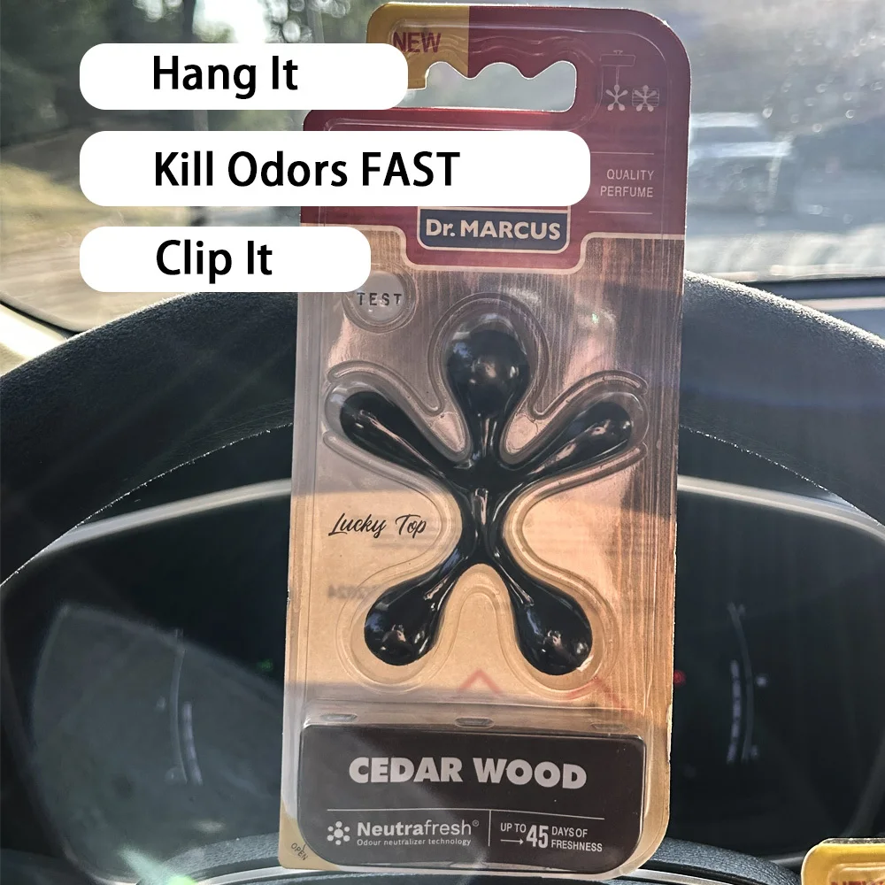 Car Air Fresheners Variety Pack - Multiple Scents (Bubble Gum, Cedar Wood, Red Fruits & More) for Long - Lasting Freshness