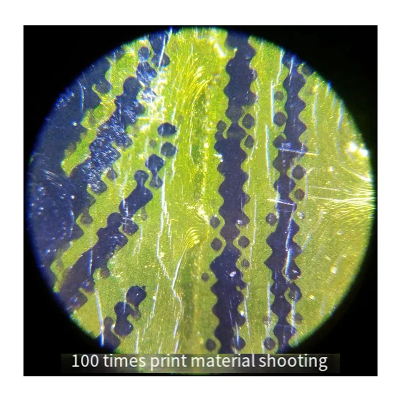 Top-100X Zoom Multifunction Microscope Loupe Adjustable Portable Led With Light Magnifier Mini Jewelry Pocket Handheld