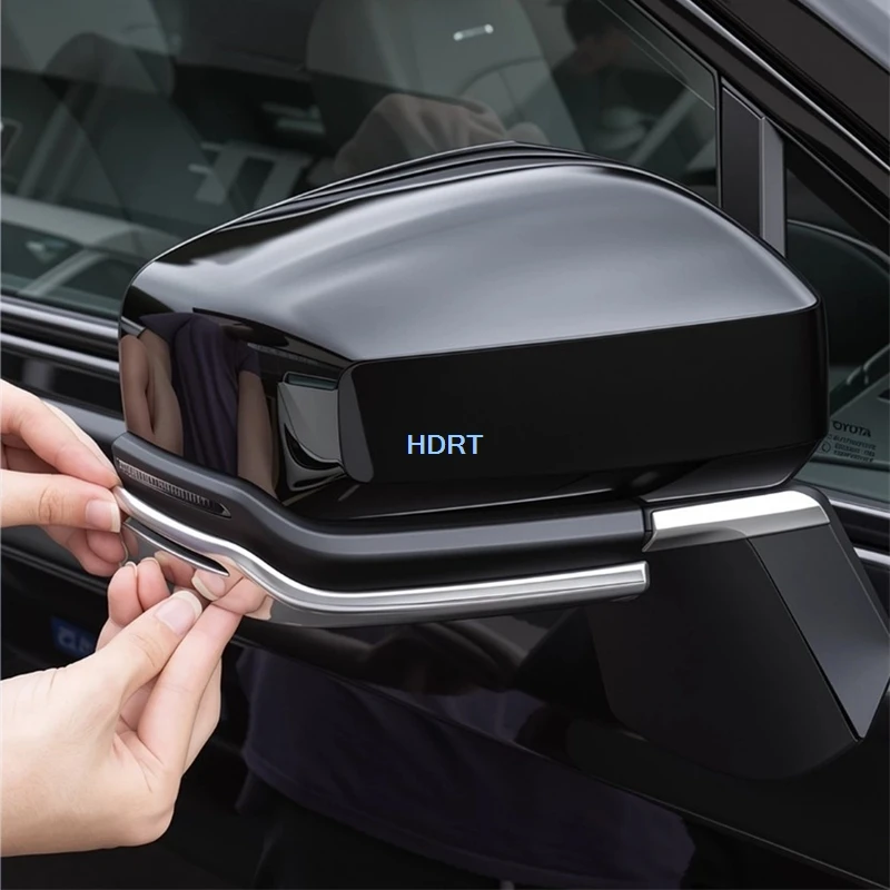 For Toyota RAV4 Wildlander XA60 2026 + Car Styling Rear View Mirror Cover Side Reverse Mirror Trim Accessories Exterior Sticker