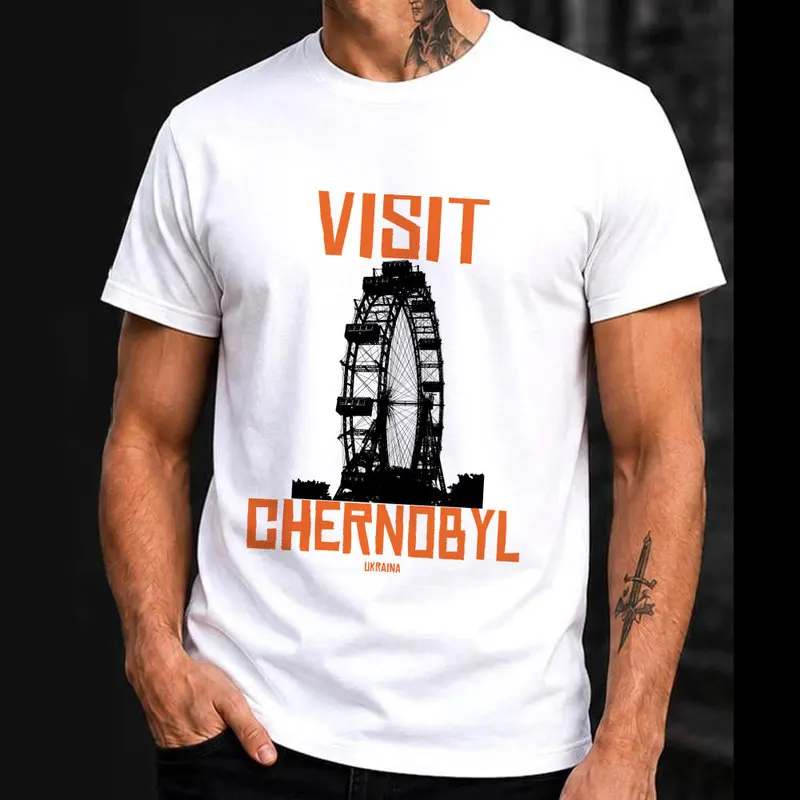 Chernobyl 1986 Nuclear Disaster Memorial Gift T shirt 0730 Danger Exclusion Zone Ghost City Pripyat Graphic Clothes US Size Tops