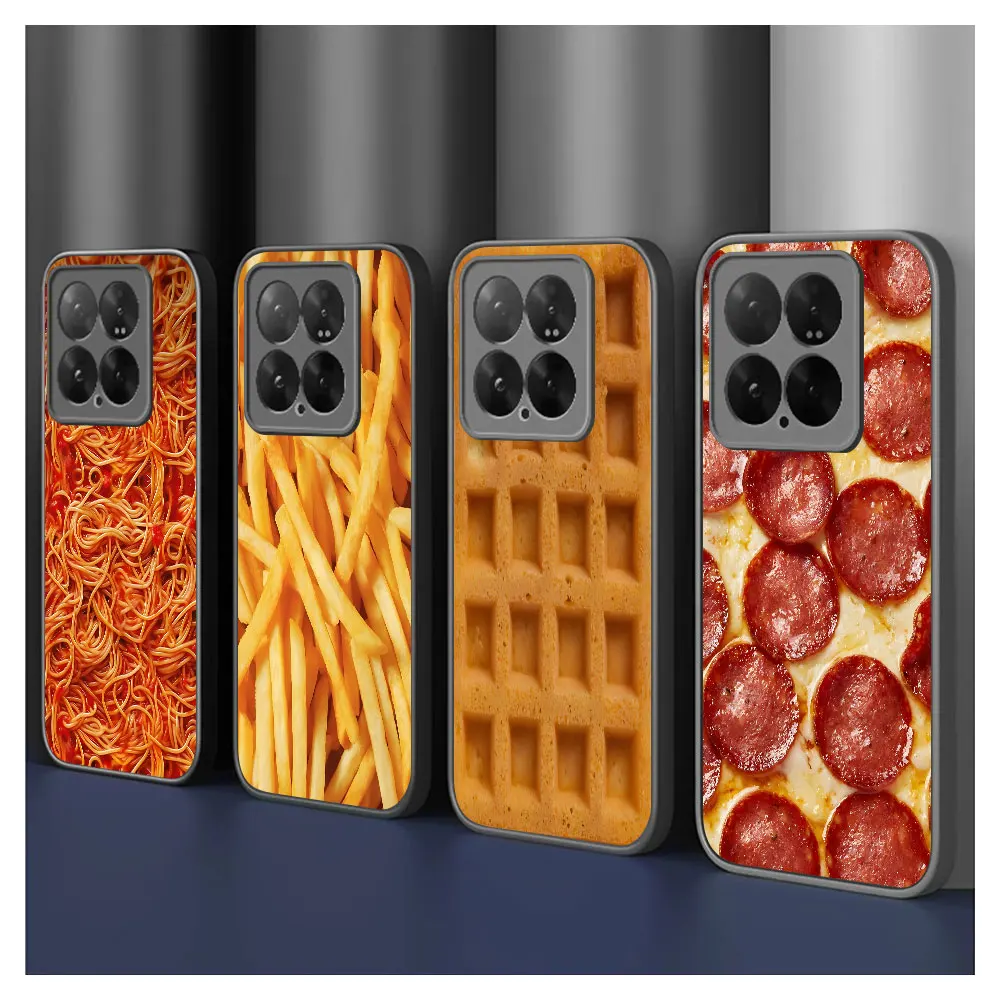 Noodles Food French fries Case for Xiaomi 15T 12 12T Mi 11 Lite 5G NE 12X 11X 10T 12S 9T Pro Back Cover Shockproof Phone Shell