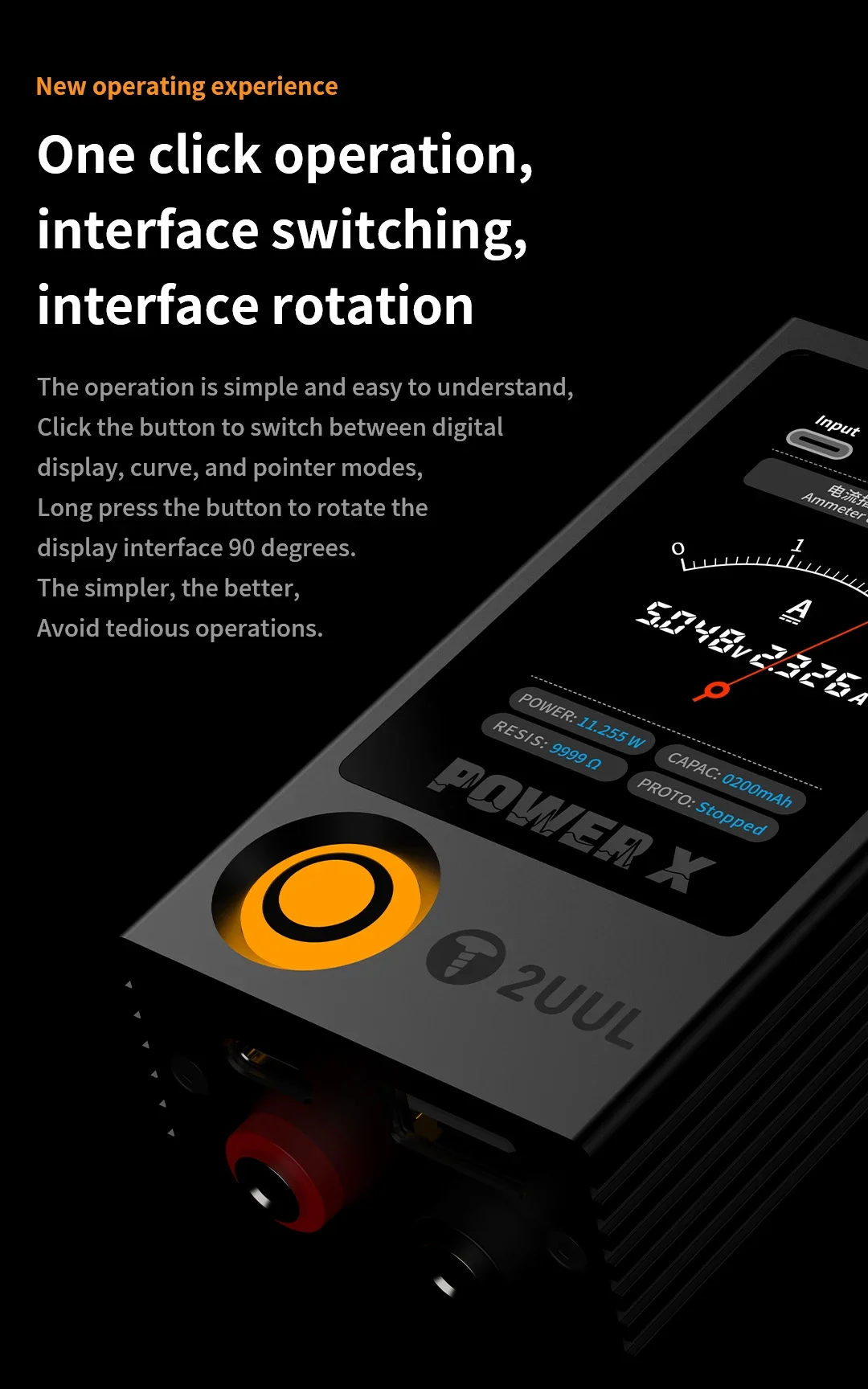 Detector de PCB com Display Digital, Alta Atualização, Tela Colorida, Curva e Ponteiro, 3 Modos, 2uul Power, x PW11