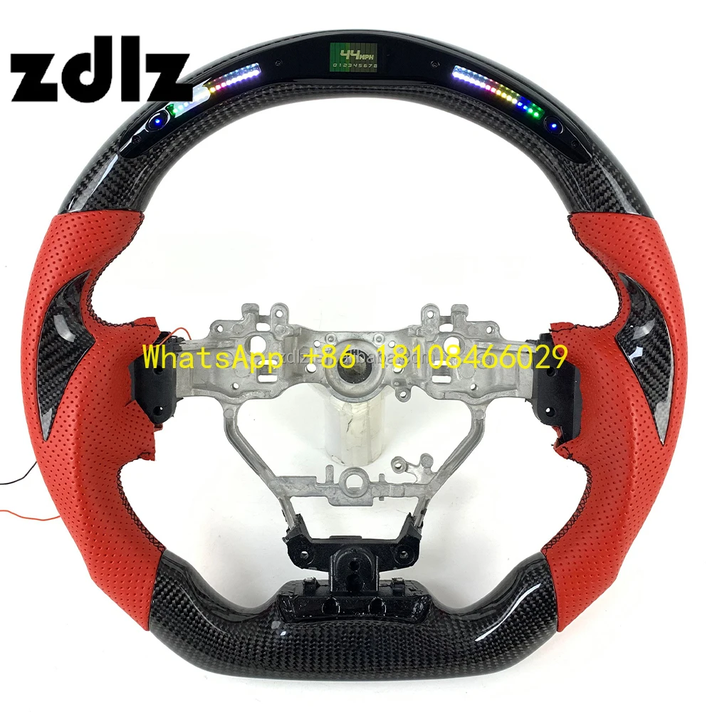 

Customized LED Carbon Fiber Steering Wheel for Lexus ES IS GS LS NX RX ES200 ES300 ES350 Car Interior Accessories