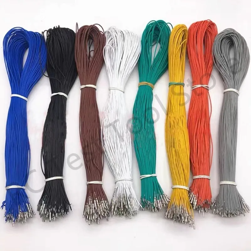 100 pz 1.0mm sonda collegare adattatore ICT R100-4T RL75-4T PH-10 26 # 26AWG 26awg filo Lengt 50cm 500mm presa 1.0mm terminale