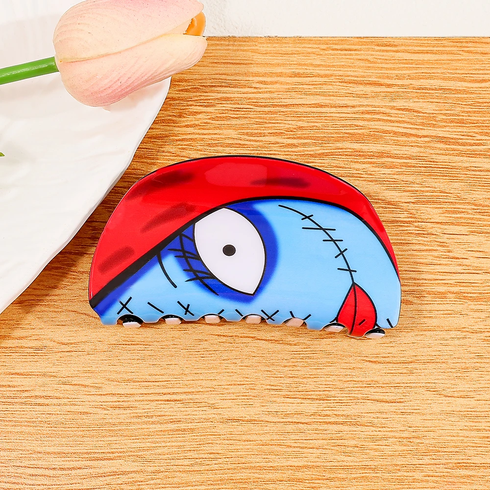 Artiglio dei capelli del personaggio del cartone animato Disney "Il Nightmare Before Christmas", un accessorio per capelli multifunzionale