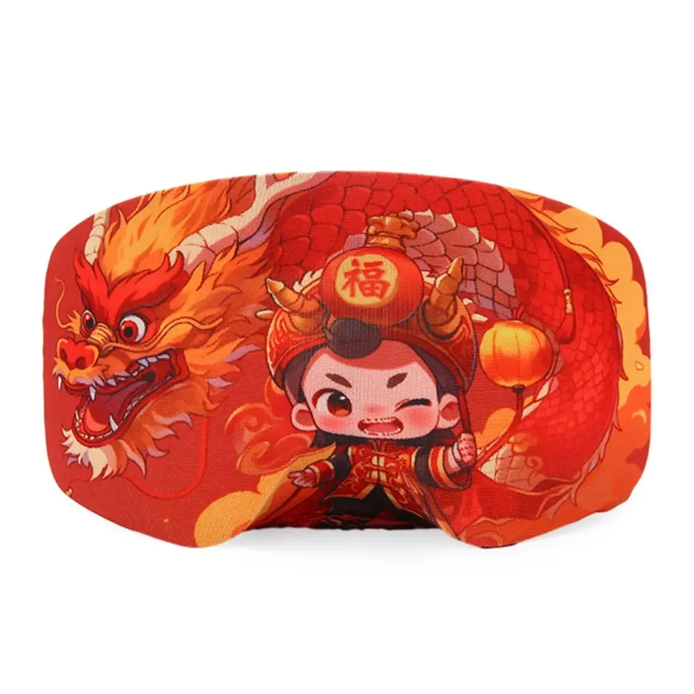 Protable Elastic Protection Mask Cover for Snowboard Goggles Glass Anti-scratch Dust-proof Storage Sleeve Bag Ski Eyewear Guard