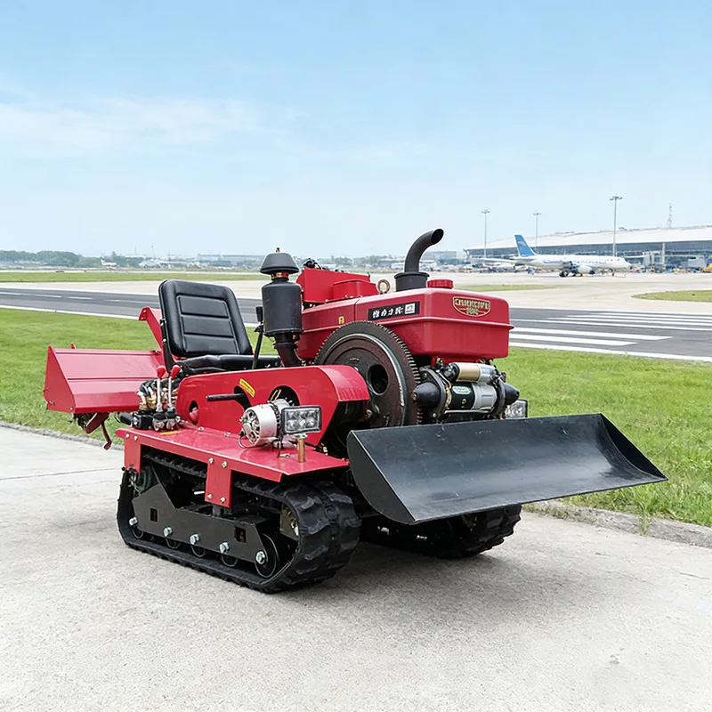 

Customized Multifunctional Small Micro Tiller Machine, Crawler Rotary Tiller & Agricultural Plowing Crawler Tractor