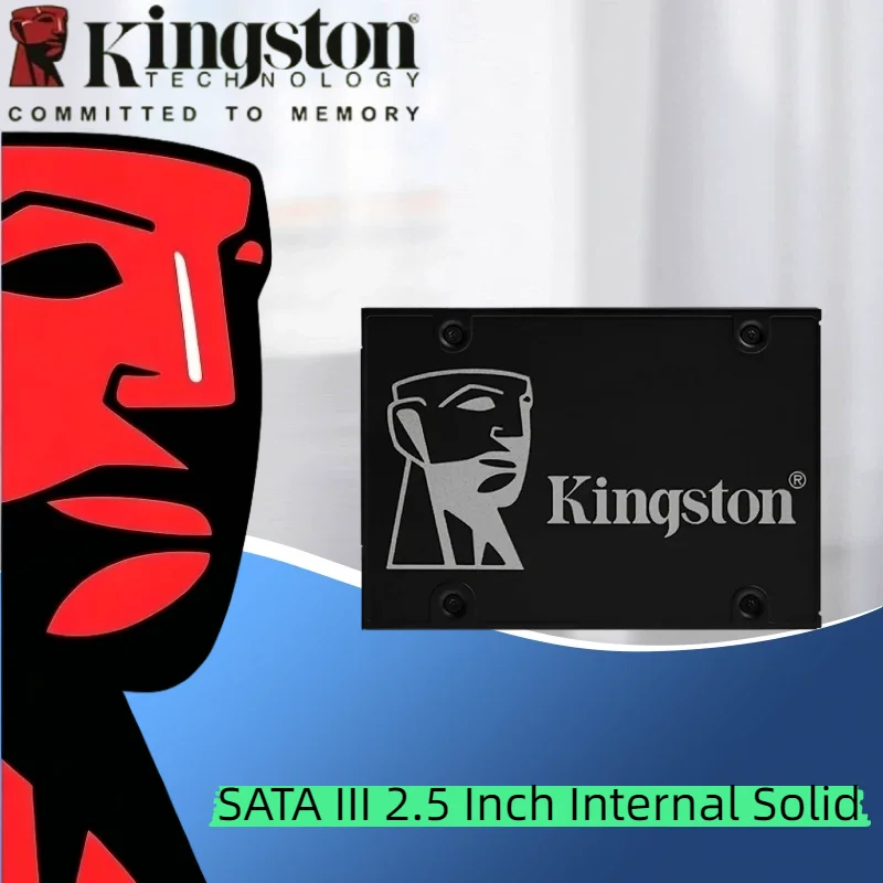 Kingston SSD KC600 2.5" SATA3.0 Solid State Drive 256GB 512GB 1TB 2TB 3D TLC internal Hard Drive for Laptop and Desktop Computer