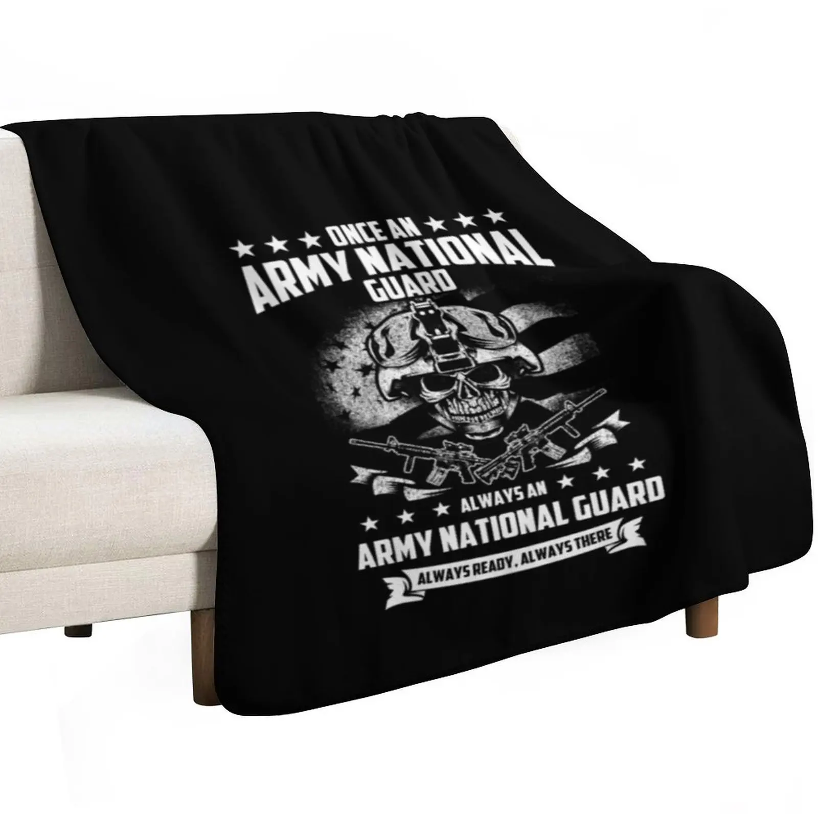 ARMY NATIONAL GUARD Throw Blanket Sofa Throw Hair decorative Camping manga Sleeping Bag Blankets