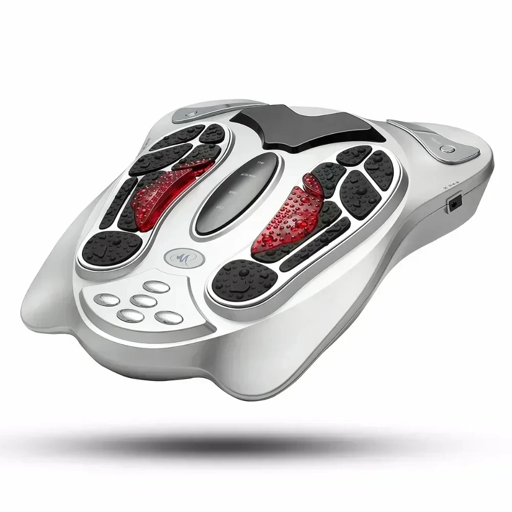 Electric Foot Massager Far Infrared Heat Electromagnetic Points Reflexology Feet Massage Machine physiotherapy instrument 1pc