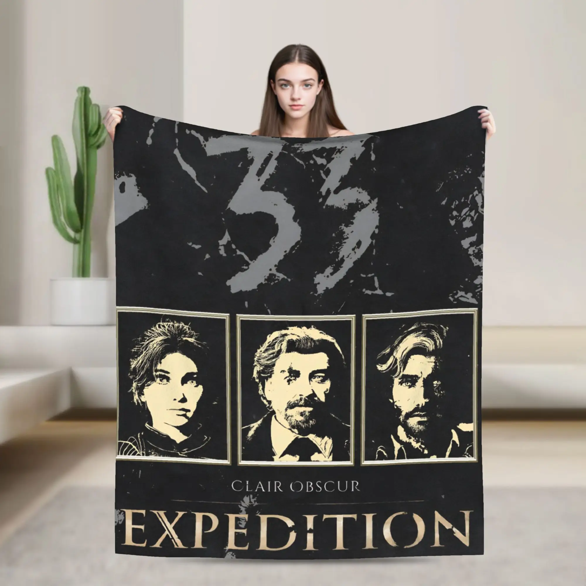 Clair Obscur Expedition 33 Maelle Blanket Quality Super Soft  Bedding Throws Winter Picnic Bedroom Pattern Bedspread