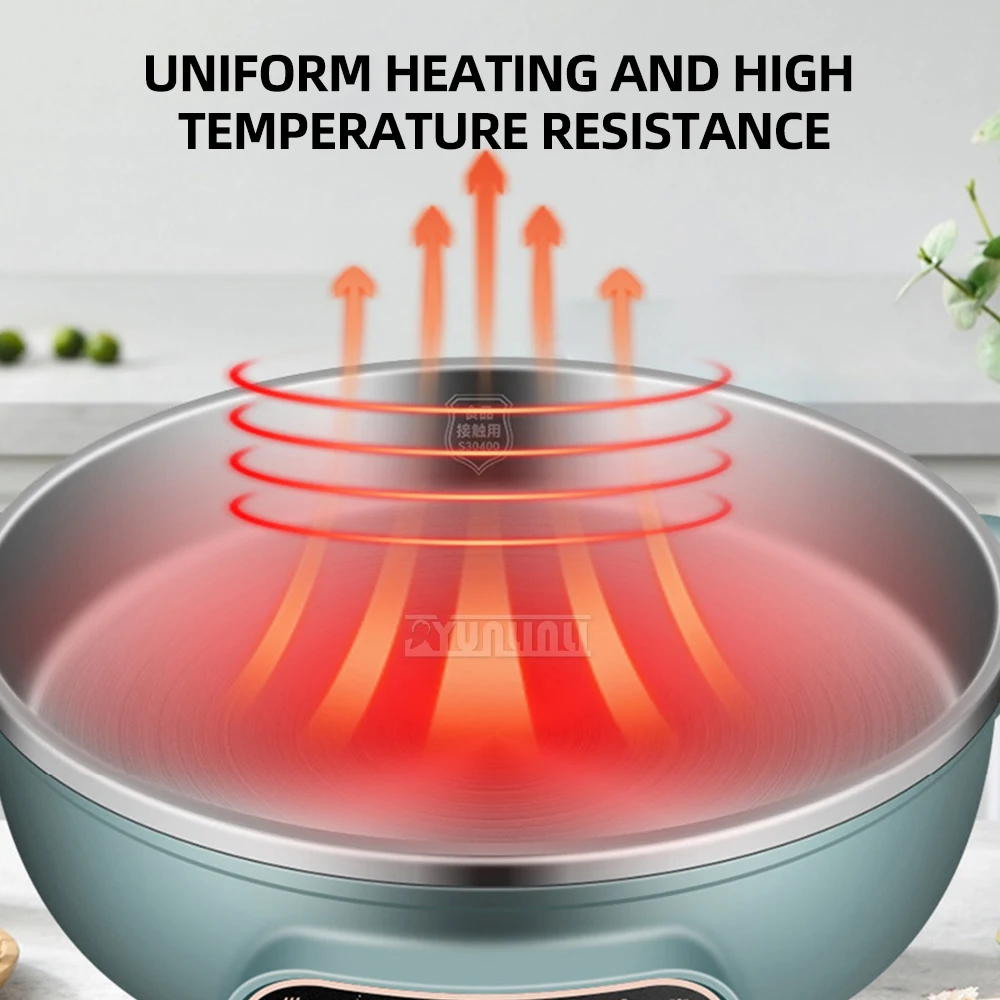 電気パンケーキ鍋,304ステンレス鋼,焦げ付き防止,多機能