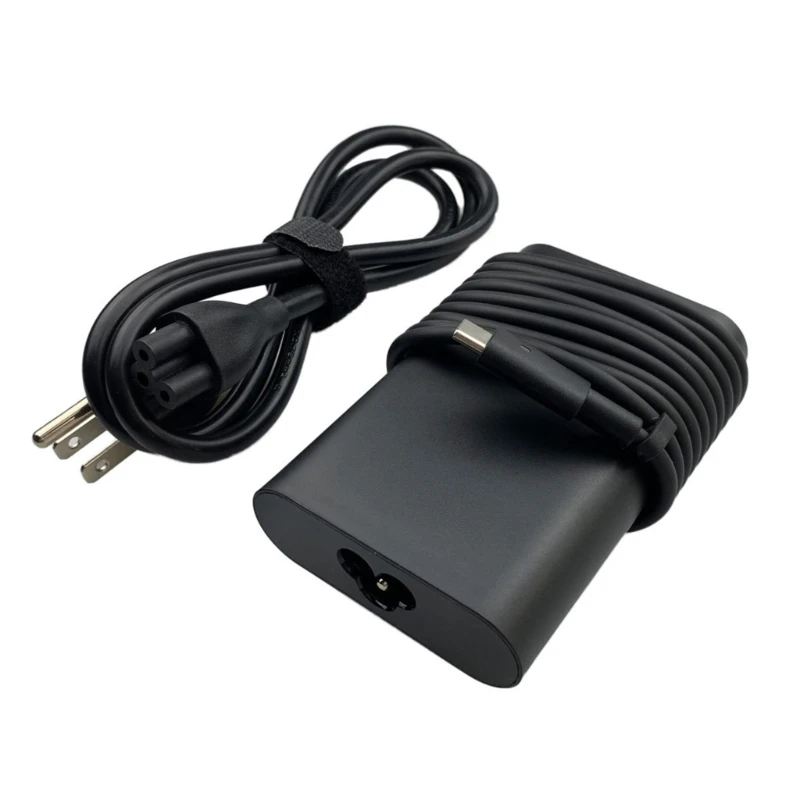 

Laptop 65W watt USB Type Power Adapter DE65W-PD for XPS12 XPS13 9350 9250 9360 7370 HA65NM170 LA65NM170 P8DC