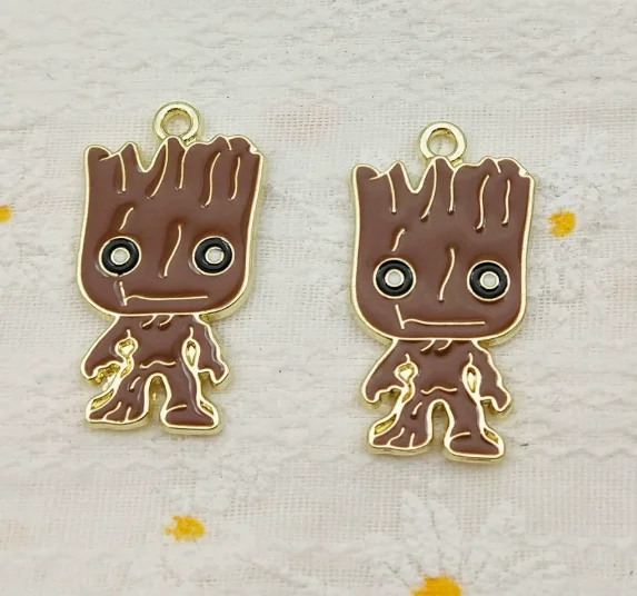 10pcs Enamel Charms for Jewelry Making
