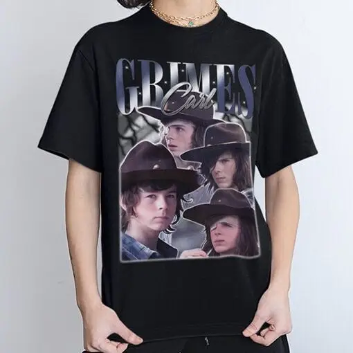 New Carl Grimes Vintage T Shirt Homage Retro 90s Sweater