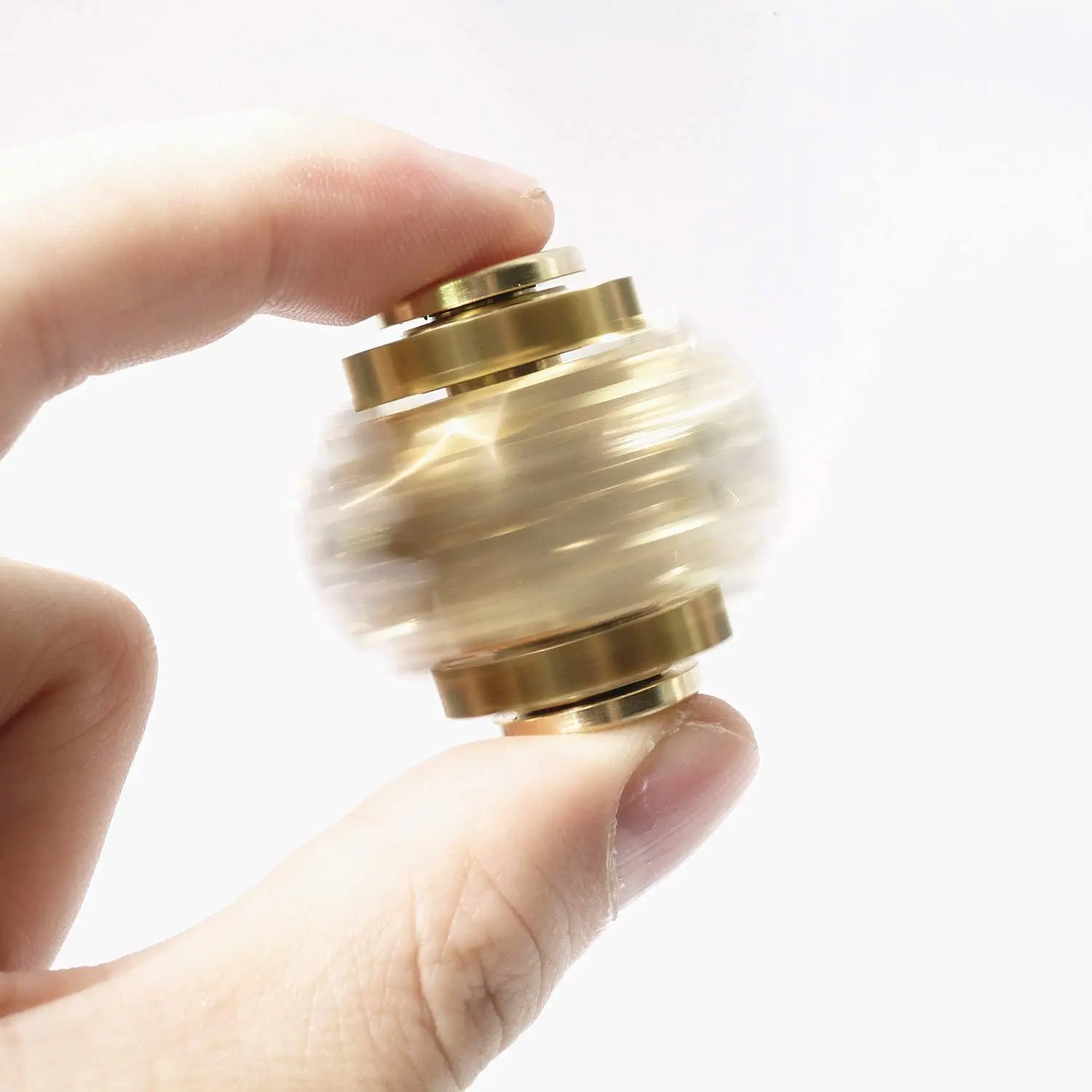 Fidget Gear Spinner Metal Brass Fidget Cube Spinner 4 Gears Figity Finger Games EDC Desk Toys Metal Gear Gyroscope Figet Spiner