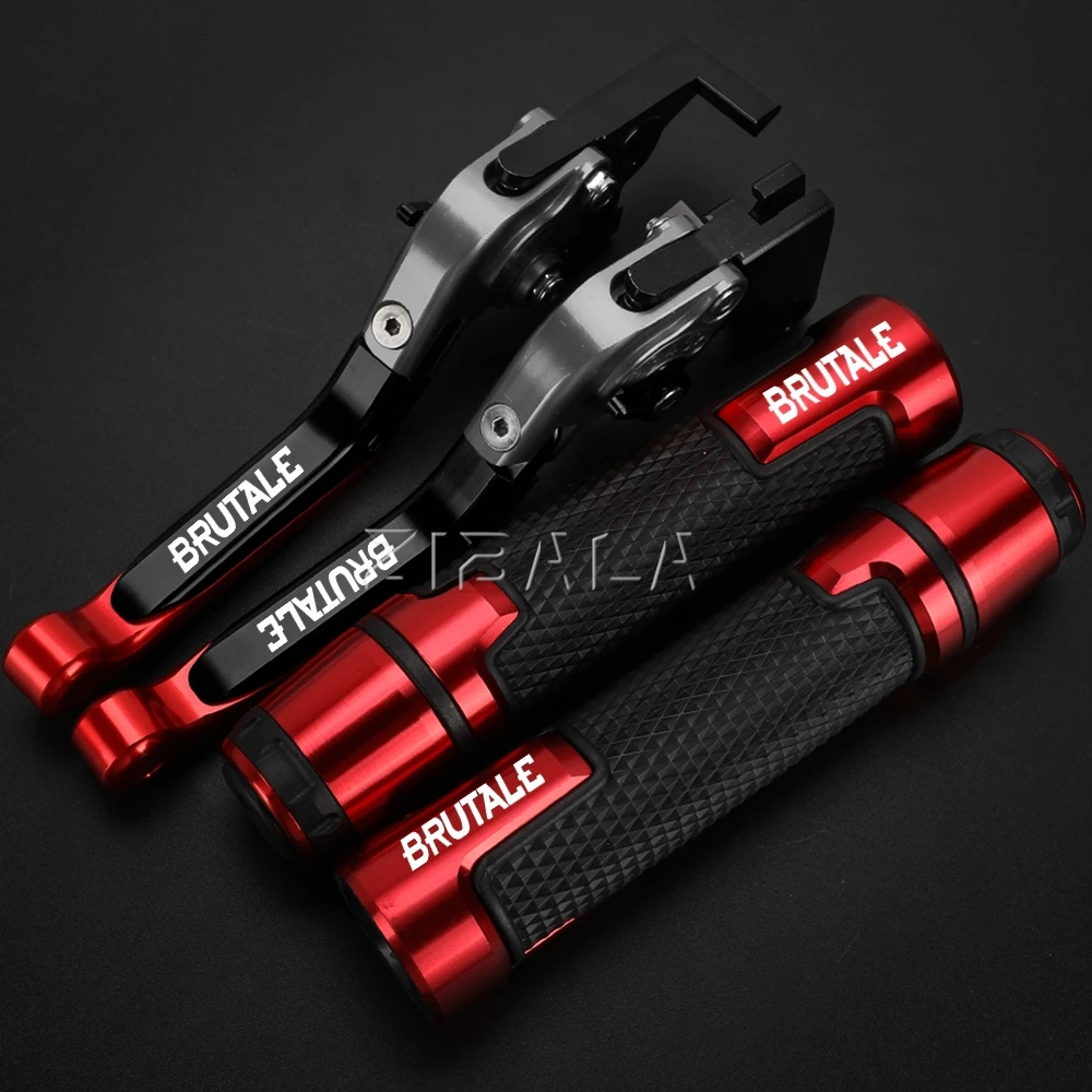 

FOR MV AGUSTA BRutale800 BRutale800RR 2013-2015 BRutale675 2014-2016 Motorcycle Folding Brake Clutch Lever 7/8"22MM Handle Grips