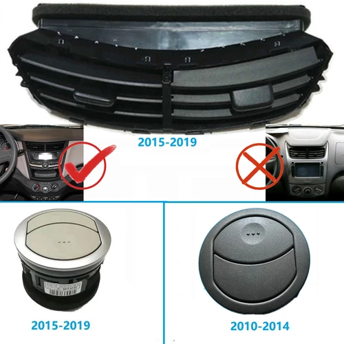 Imagen 2 del producto Salida de aire acondicionado para Chevrolet Sail 3, Panel de salpicadero de ventilación, AH490, 2015-2019